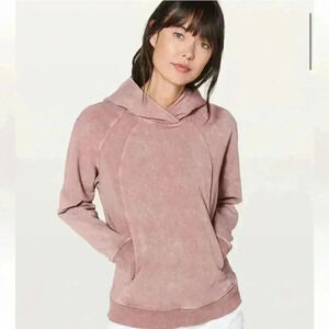 Lululemon Scuba Pullover Washed‎ Quicksand | Pink | SZ 10